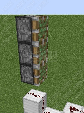 我的世界红石门制作 红石新手教程