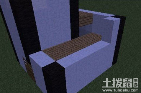 我的世界建筑教程黑白风格房子制作