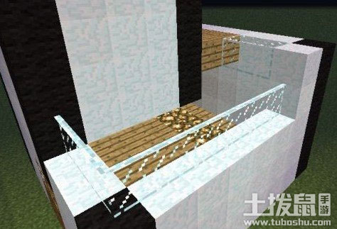 我的世界建筑教程黑白风格房子制作