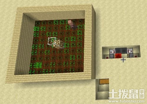 我的世界1.8全自动小麦农场制作教程